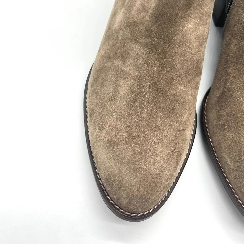 Paul Green Womens Size 8.5 US 6 UK Faye Brown‎ Suede Leather Ankle Boots Shoes